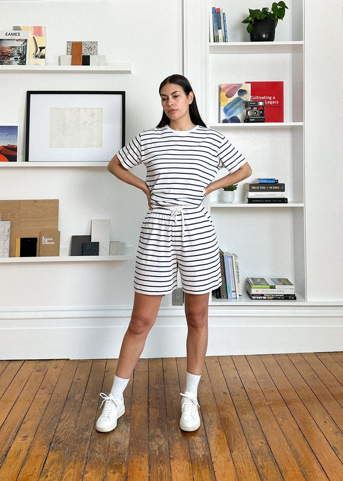Classic Crew Deep Sea Stripe