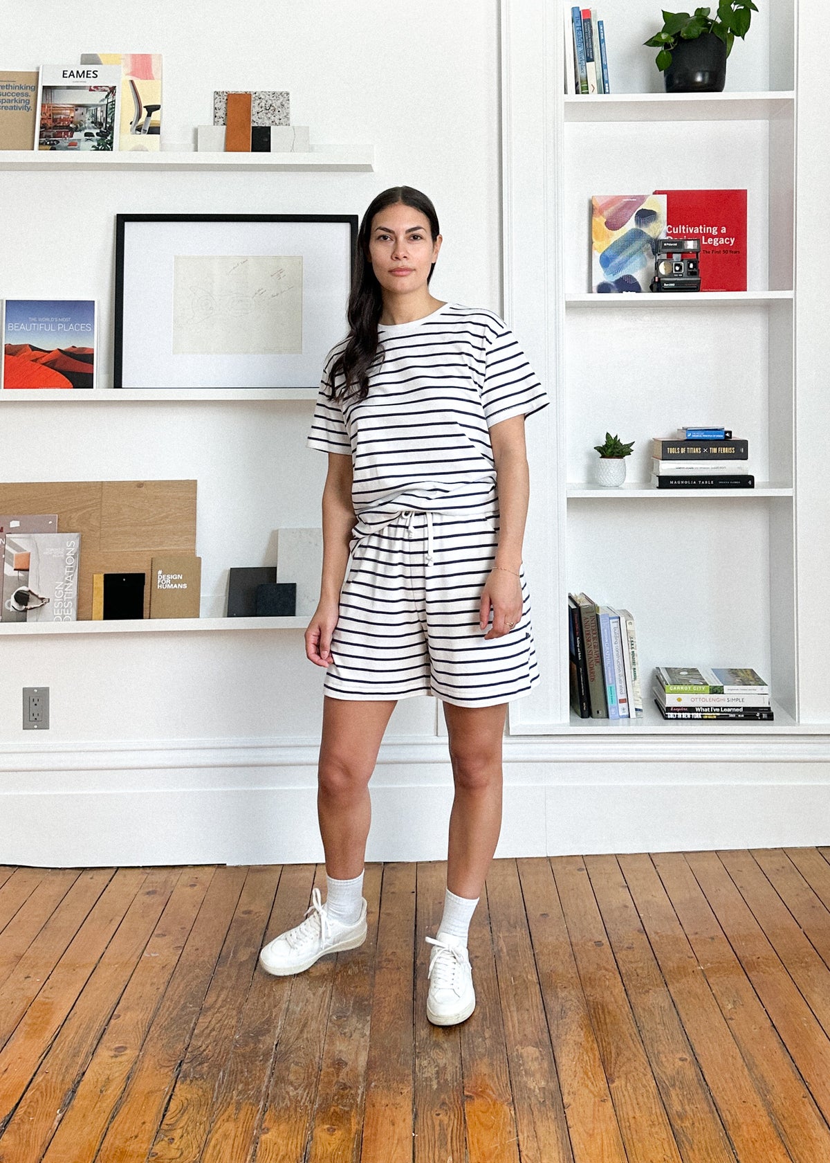 Classic Crew Deep Sea Stripe