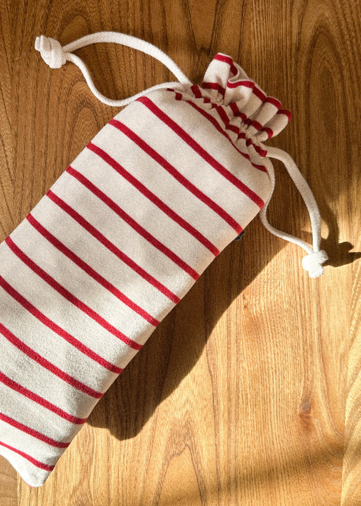 Travel Blanket Berry Stripe