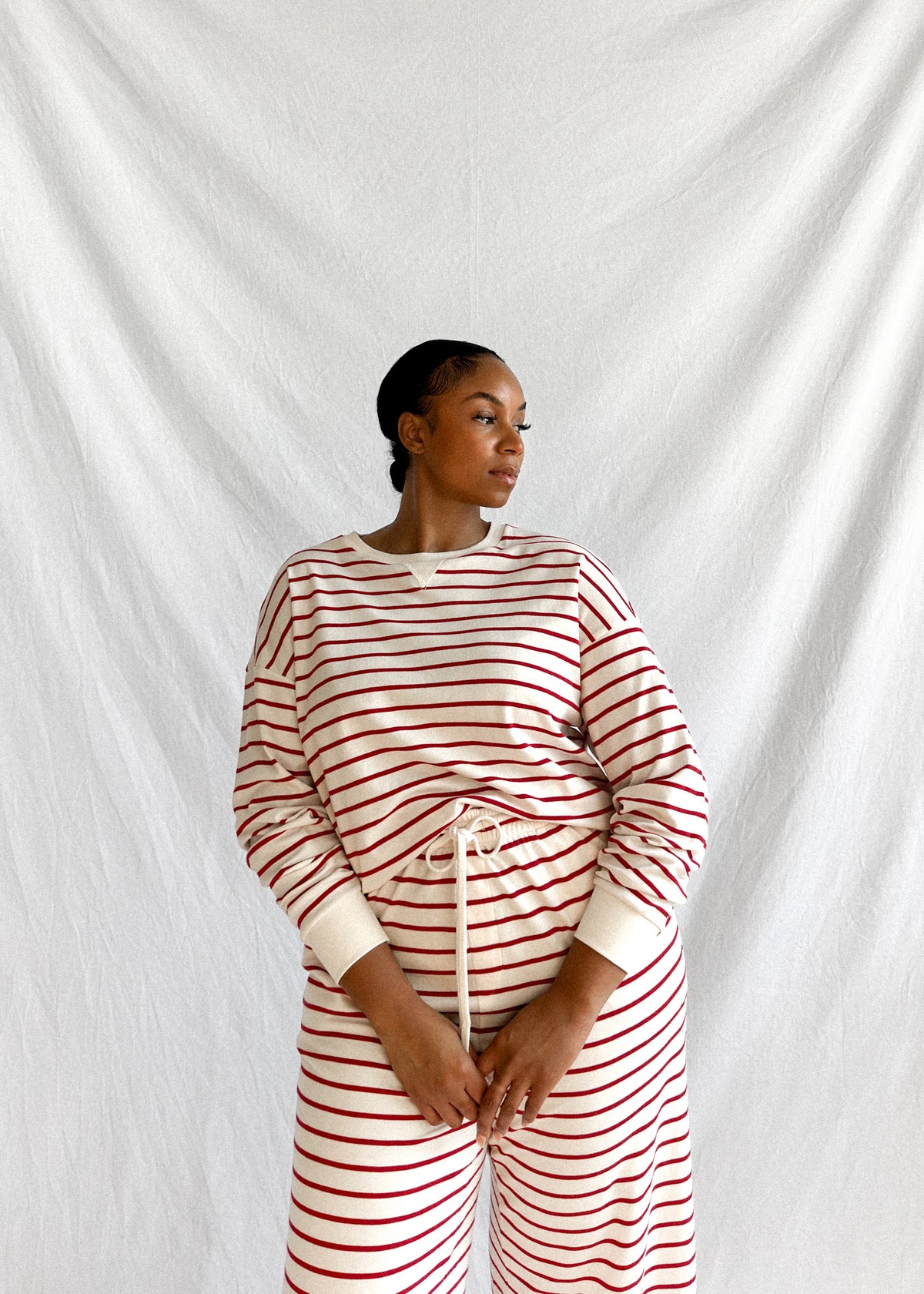 Cloud Crew Berry Stripe