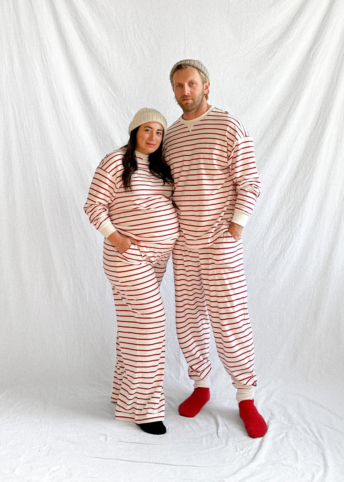 Sleep Pant Berry Stripe