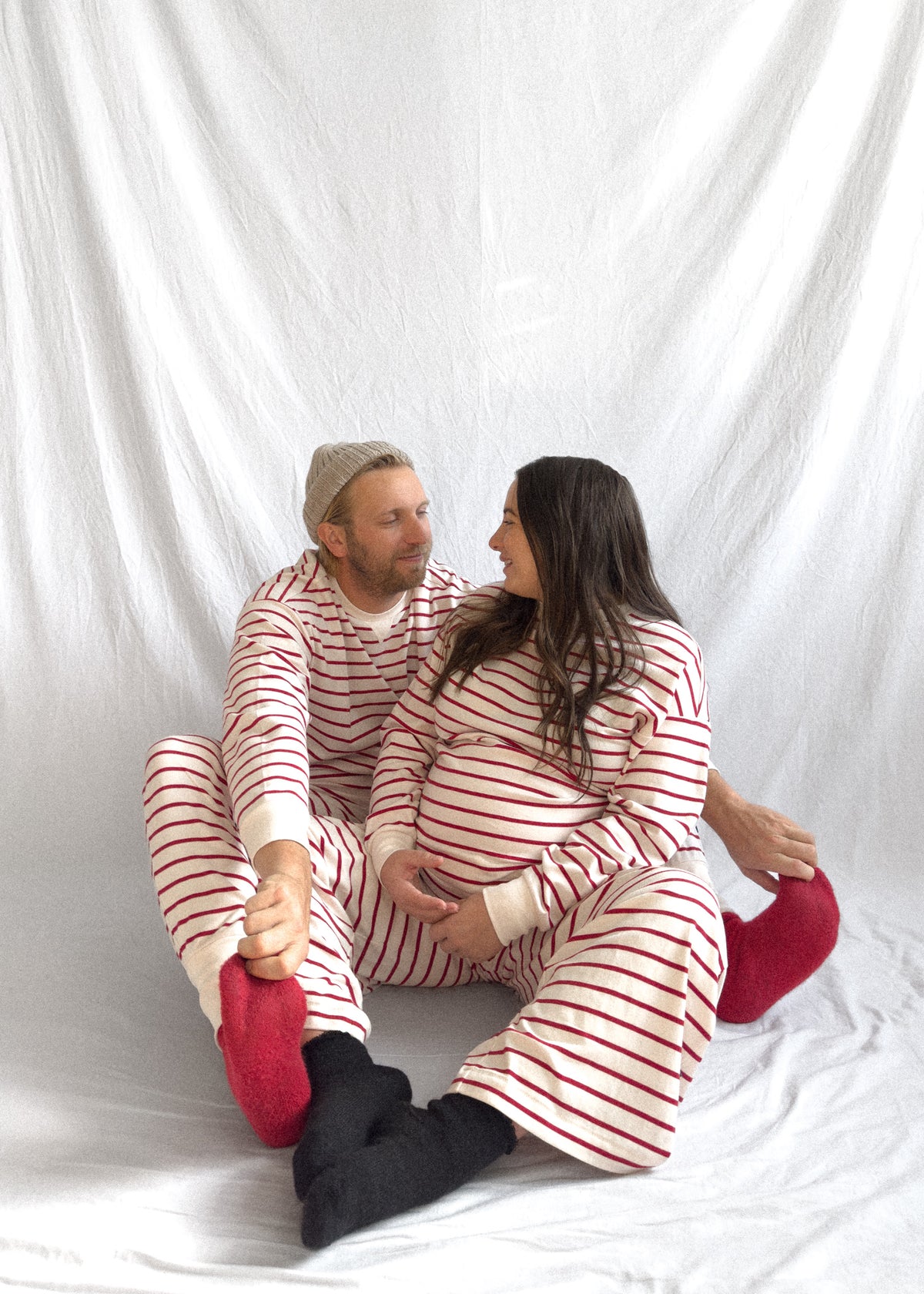 Sleep Pant Berry Stripe