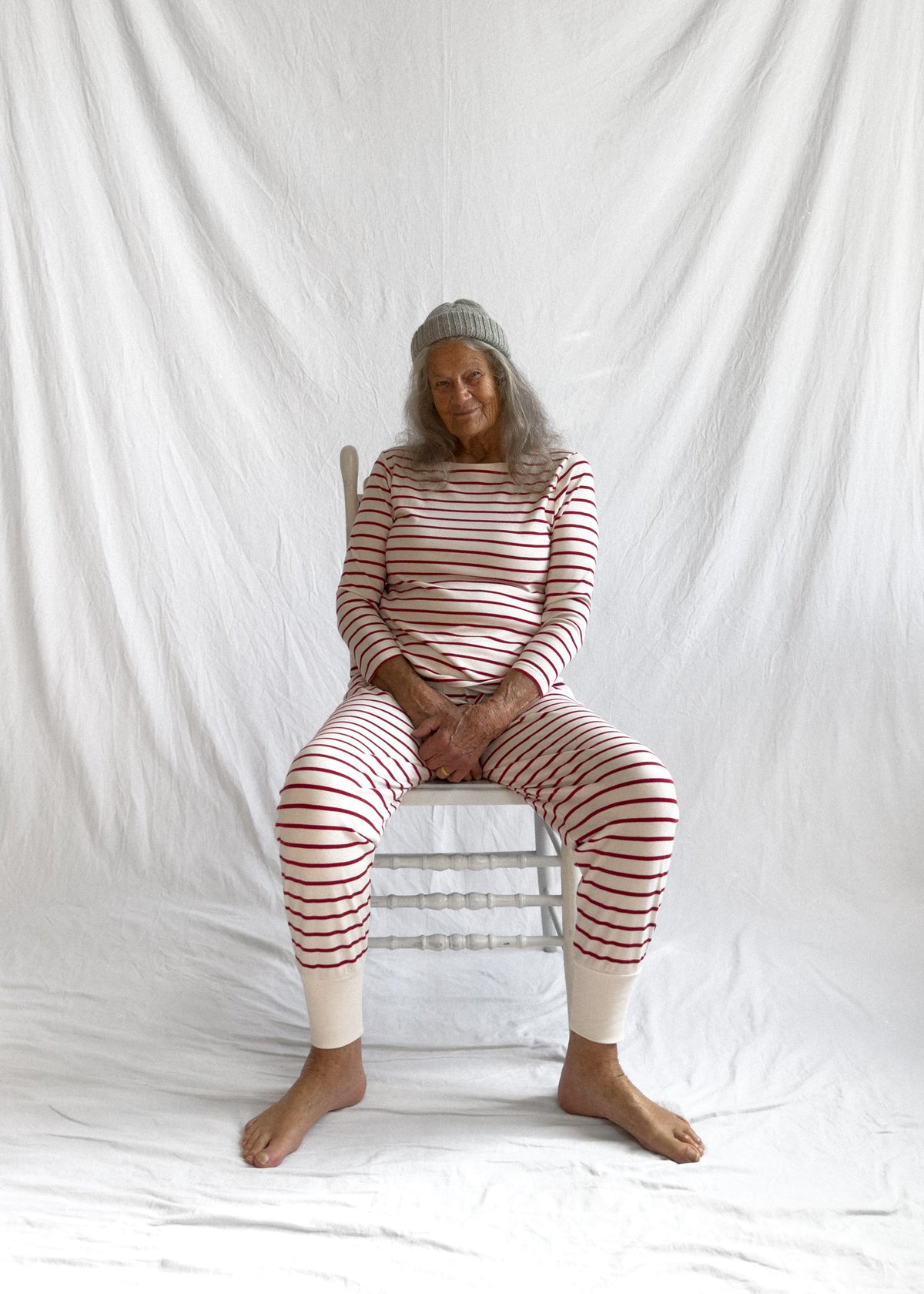 Luxe Pant Berry Stripe