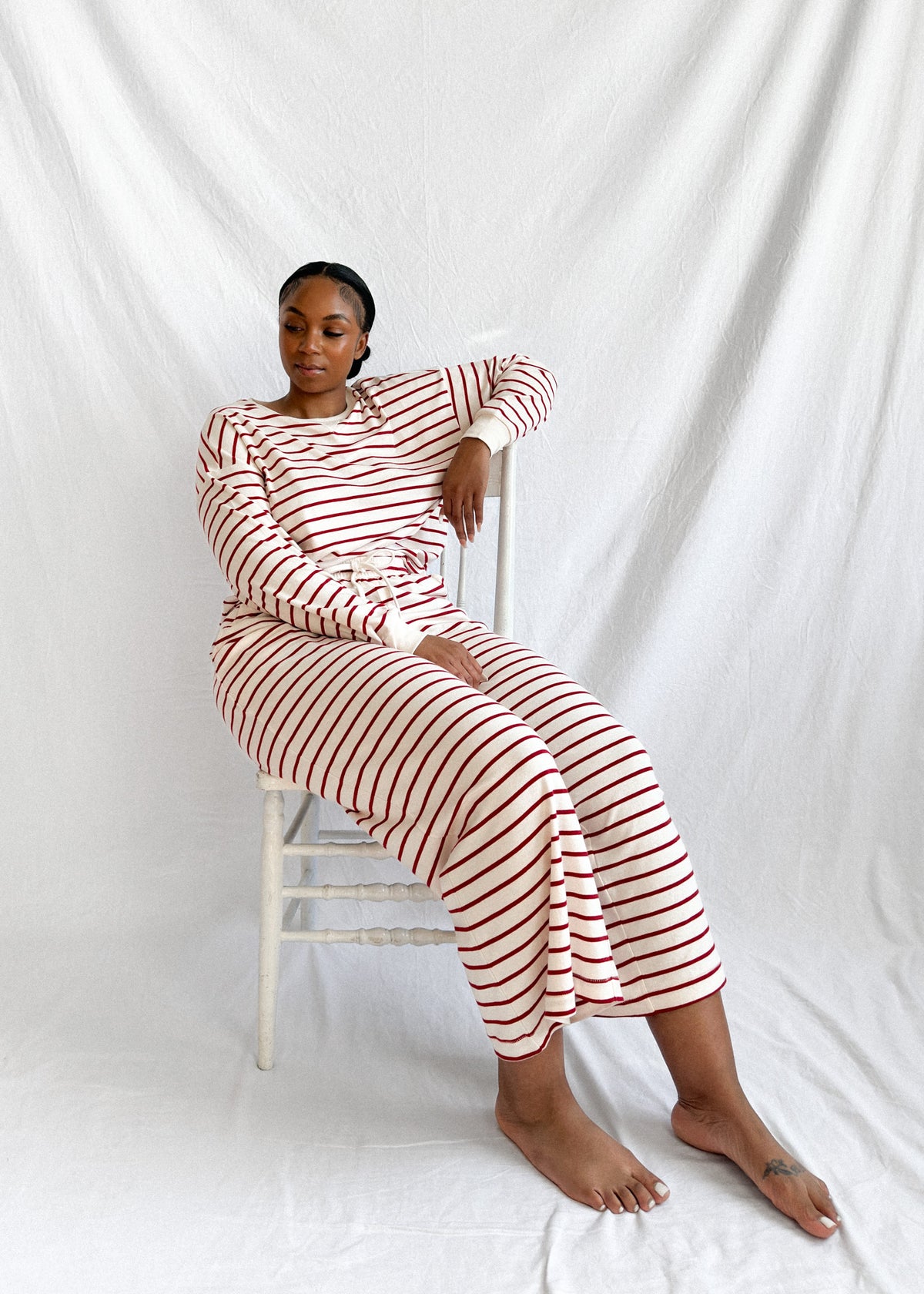 Sleep Pant Berry Stripe
