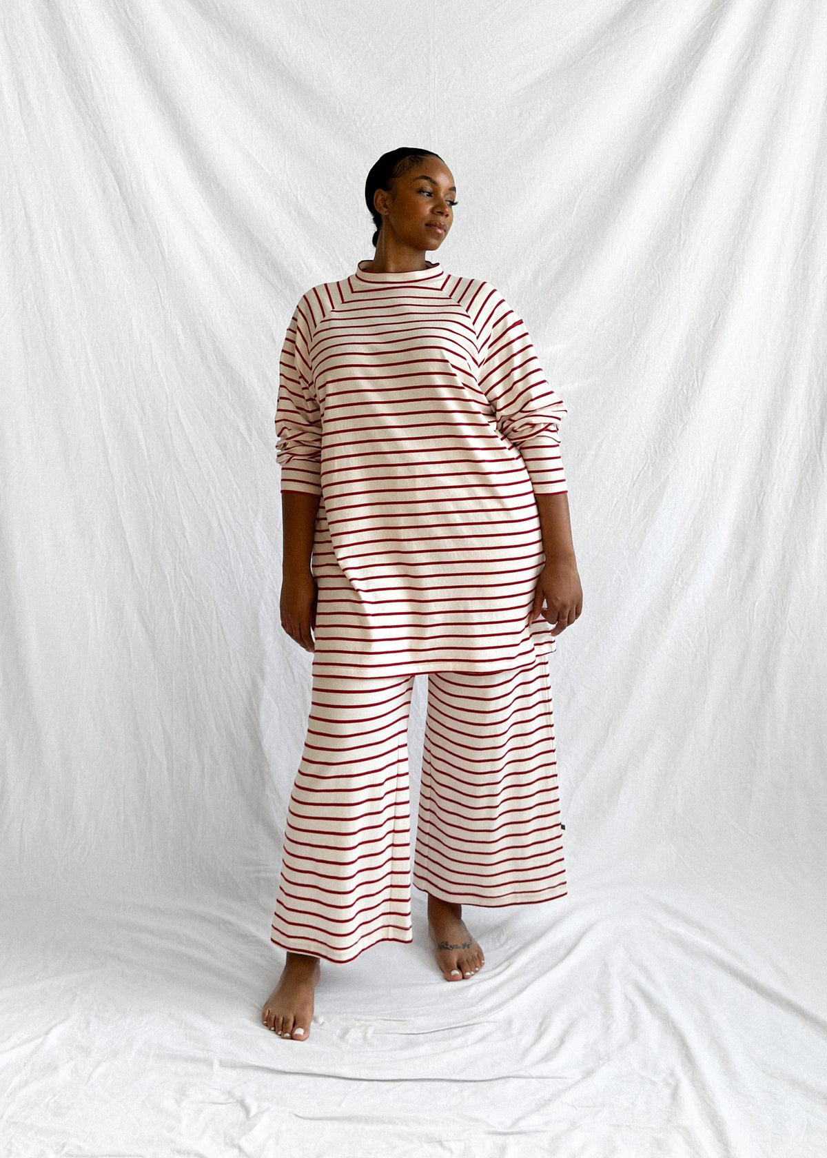 Sleep Pant Berry Stripe