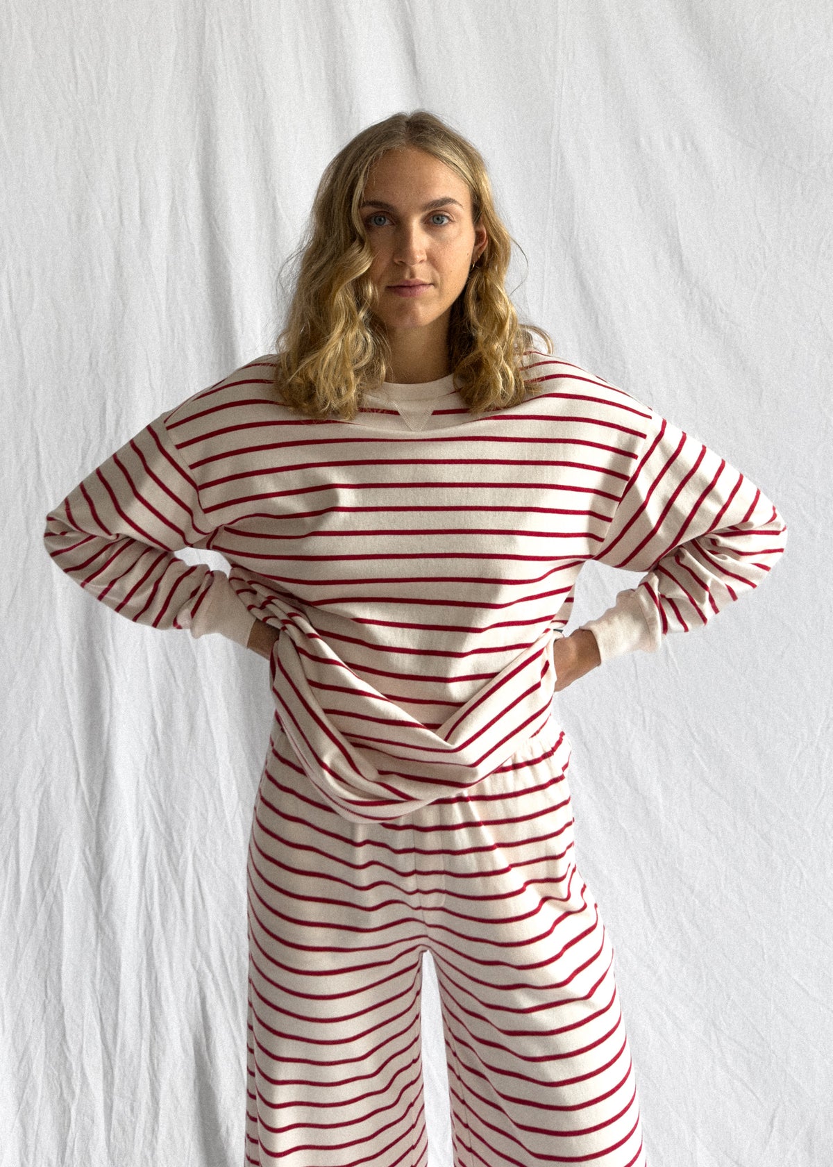 Cloud Crew Berry Stripe
