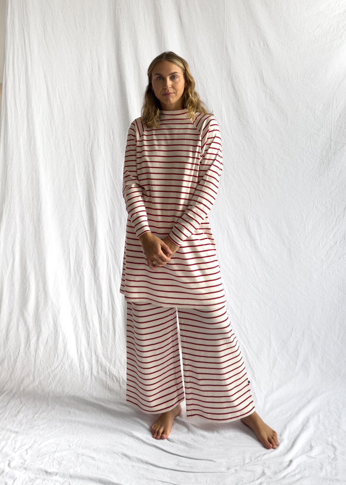 Sleep Pant Berry Stripe