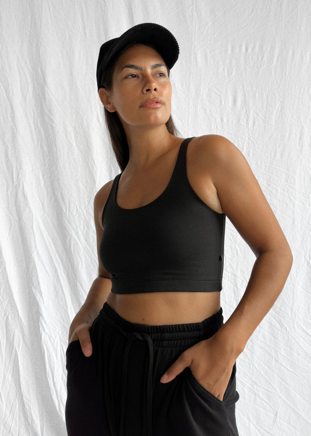 Tank Bra Coal
