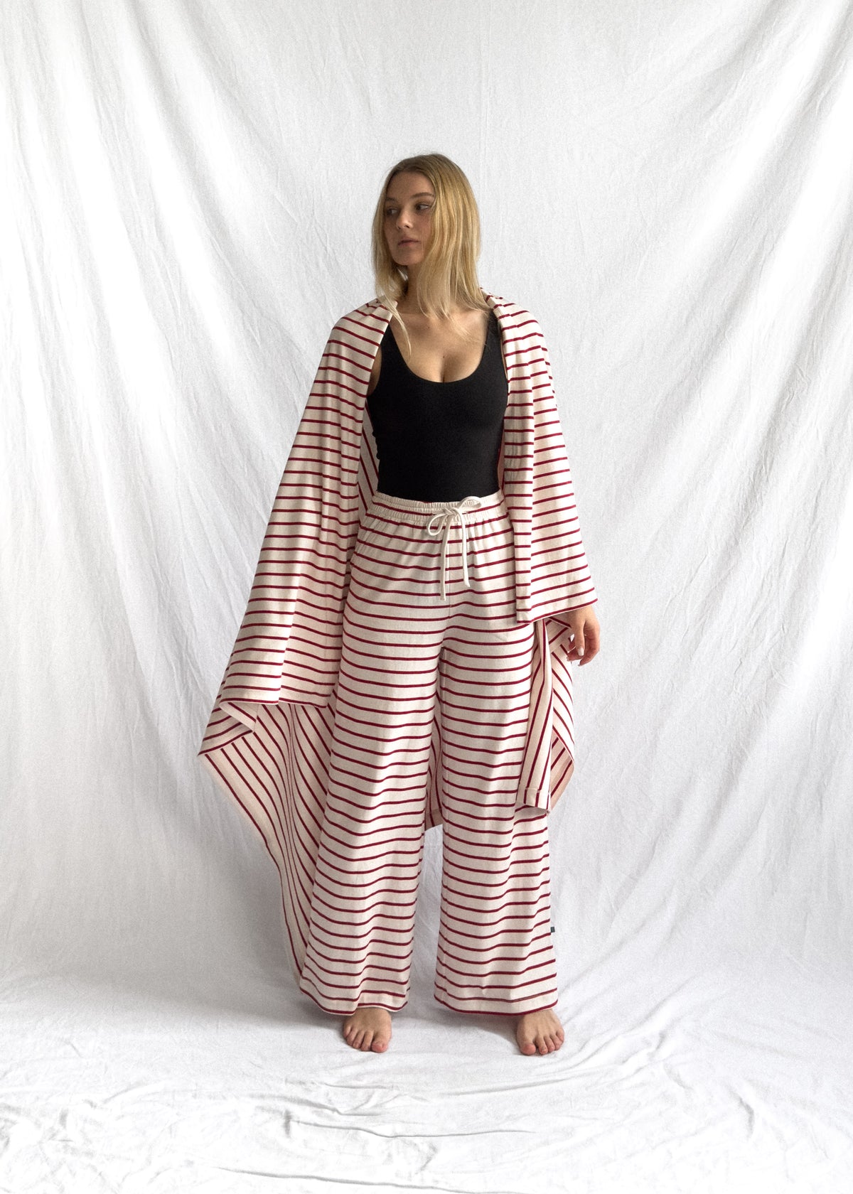 Sleep Pant Berry Stripe