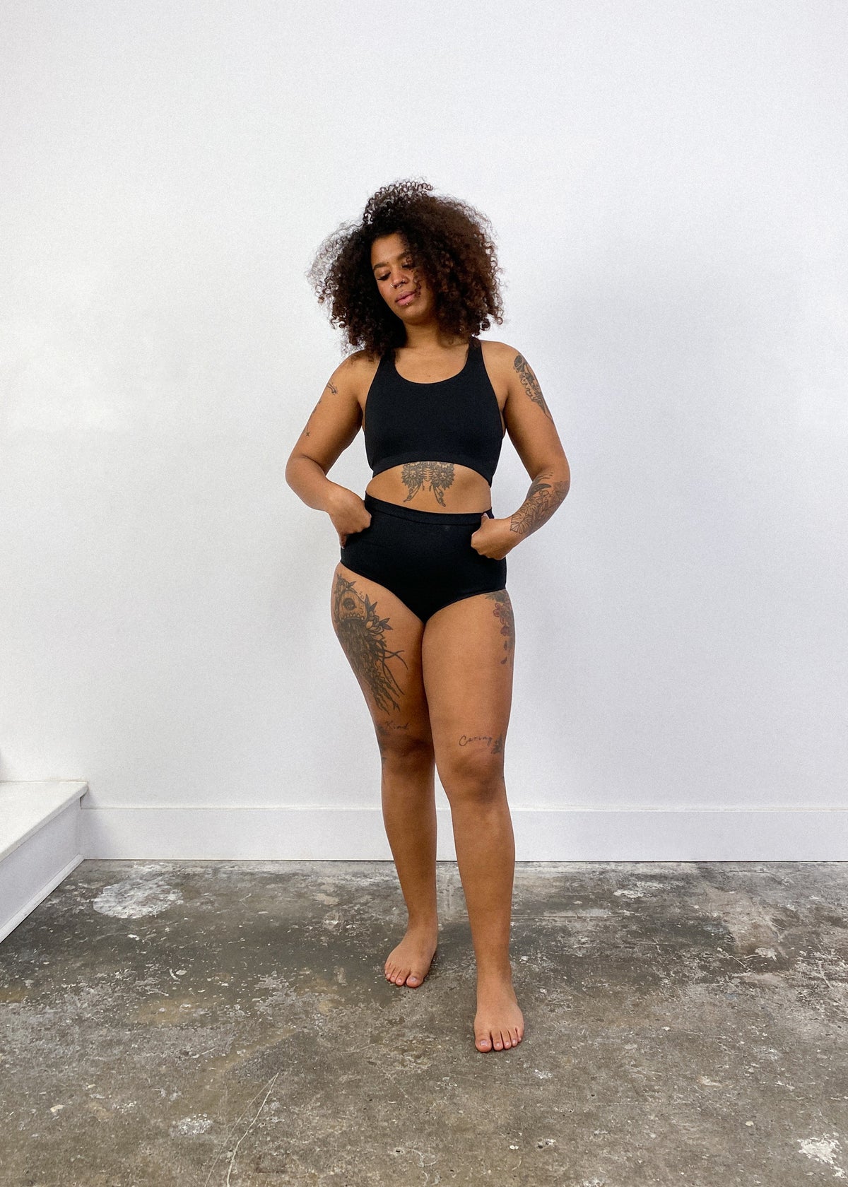 Racerback Bra Coal