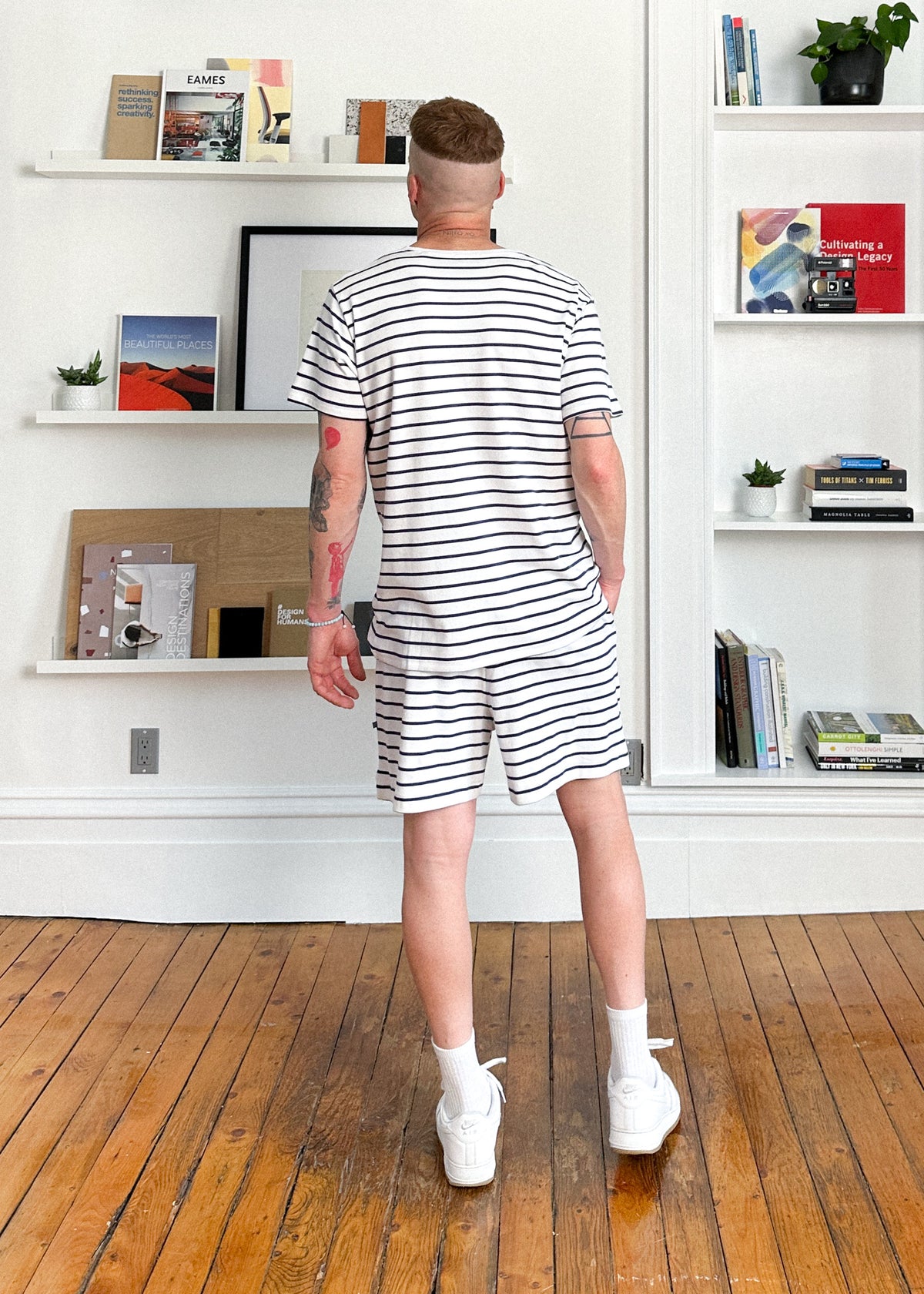 Classic Crew Deep Sea Stripe